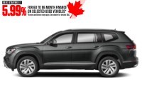 2022 Volkswagen Atlas Highline 3.6 FSI 4MOTION Deep Black Pearl  Shot 3