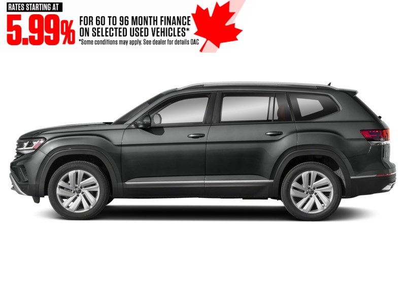 2022 Volkswagen Atlas Highline 3.6 FSI 4MOTION Deep Black Pearl  Shot 5