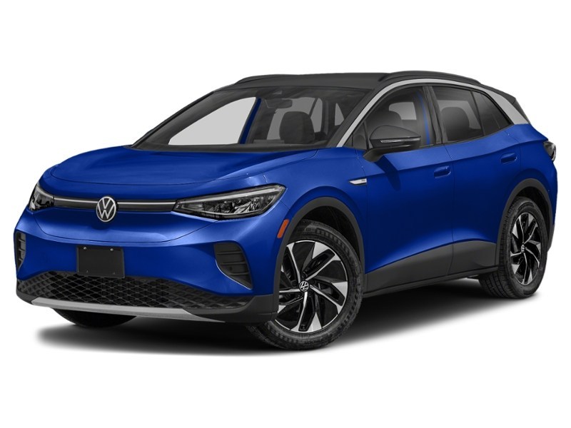 2021 Volkswagen ID.4 Pro AWD Blue Dusk Metallic/Ninja Black Roof  Shot 10