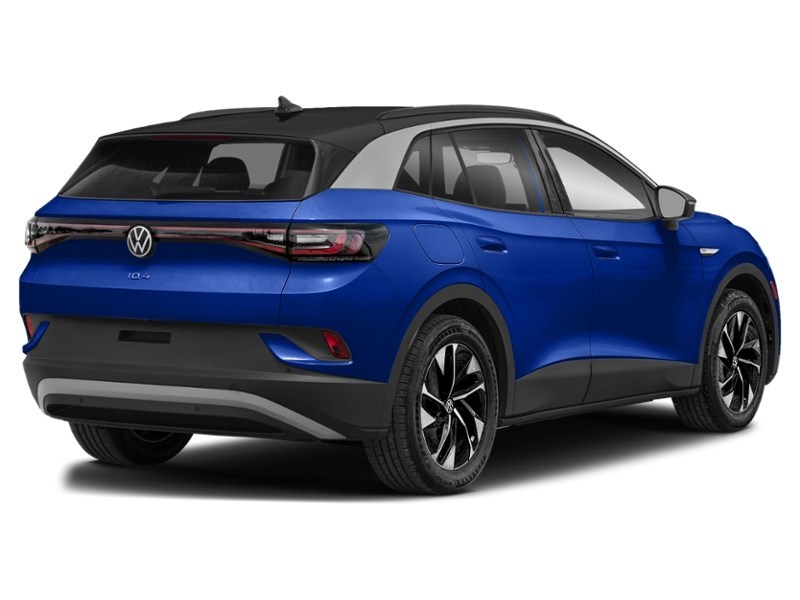 2021 Volkswagen ID.4 Pro AWD Blue Dusk Metallic/Ninja Black Roof  Shot 8