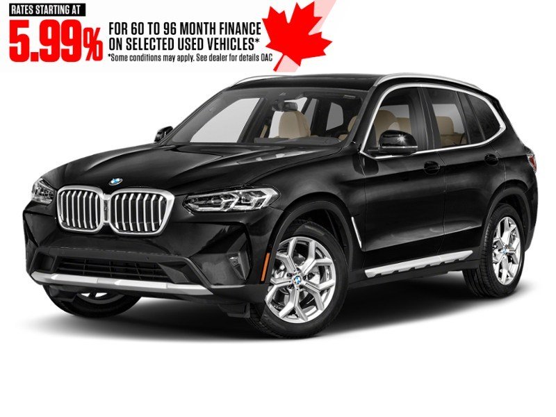 2022 BMW X3 xDrive30i Sports Activity Vehicle Black Sapphire Metallic  Shot 1