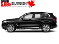 2022 BMW X3 xDrive30i Sports Activity Vehicle Black Sapphire Metallic  Shot 3