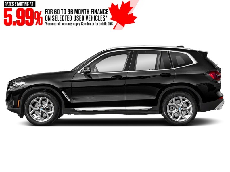 2022 BMW X3 xDrive30i Sports Activity Vehicle Black Sapphire Metallic  Shot 5