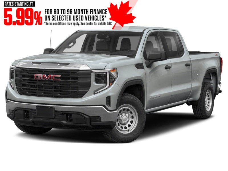 2022 GMC Sierra 1500 4WD Crew Cab 147" SLE Quicksilver Metallic  Shot 7