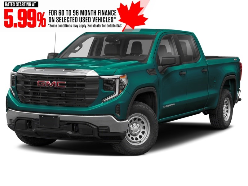 2022 GMC Sierra 1500 4WD Crew Cab 147" SLE Woodland Green  Shot 16