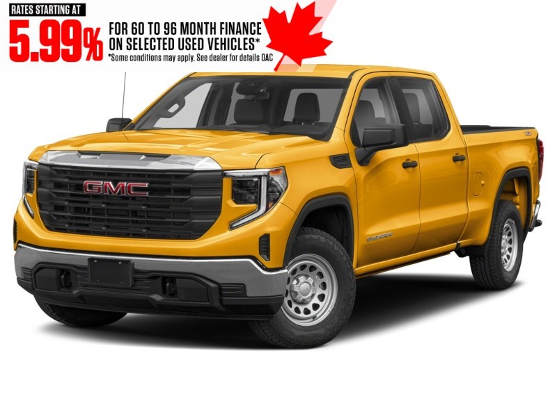 2022 GMC Sierra 1500 4WD Crew Cab 147" SLE Wheatland Yellow  Shot 19