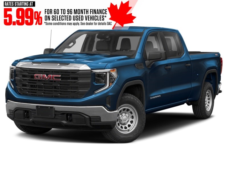 2022 GMC Sierra 1500 4WD Crew Cab 147" SLE Pacific Blue Metallic  Shot 41