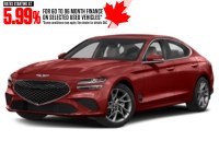 2022 Genesis G70 2.0T Advanced AWD Cavendish Red  Shot 19