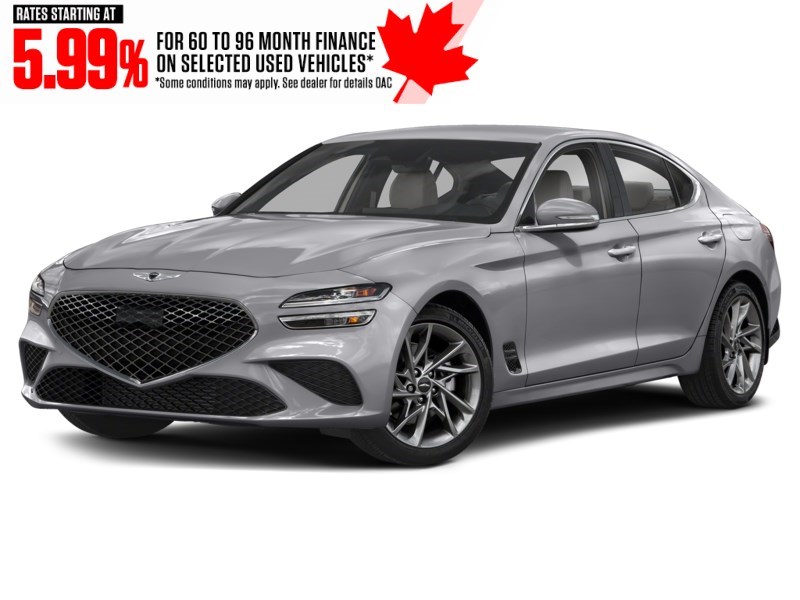 2022 Genesis G70 2.0T Advanced AWD Savile Silver  Shot 25