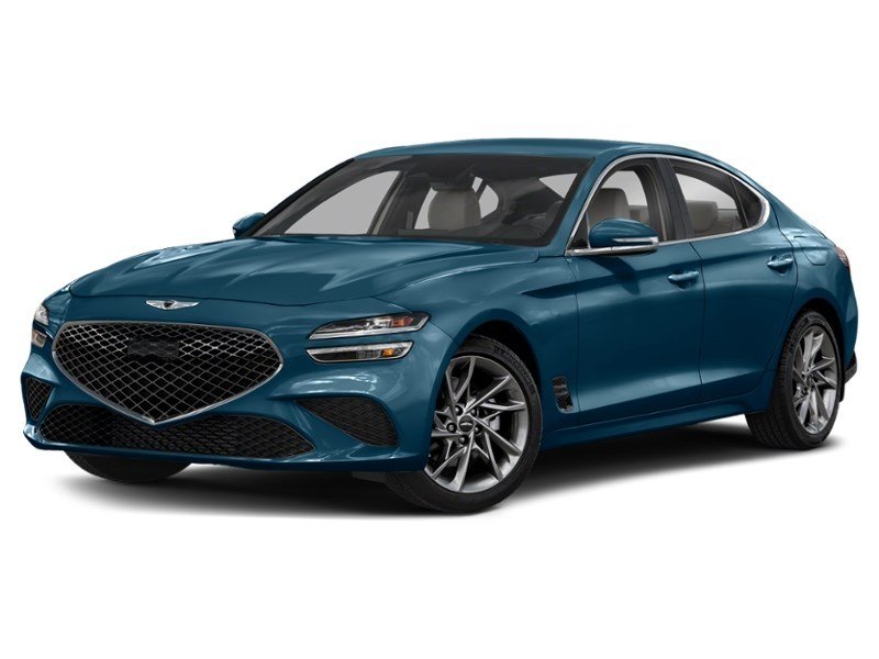 2023 Genesis G70 2.0T Prestige Tasman Blue  Shot 4