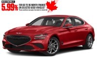 2022 Genesis G70 2.0T Advanced AWD Havana Red  Shot 43