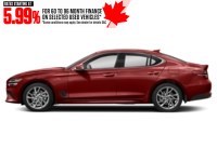 2022 Genesis G70 2.0T Advanced AWD Cavendish Red  Shot 21