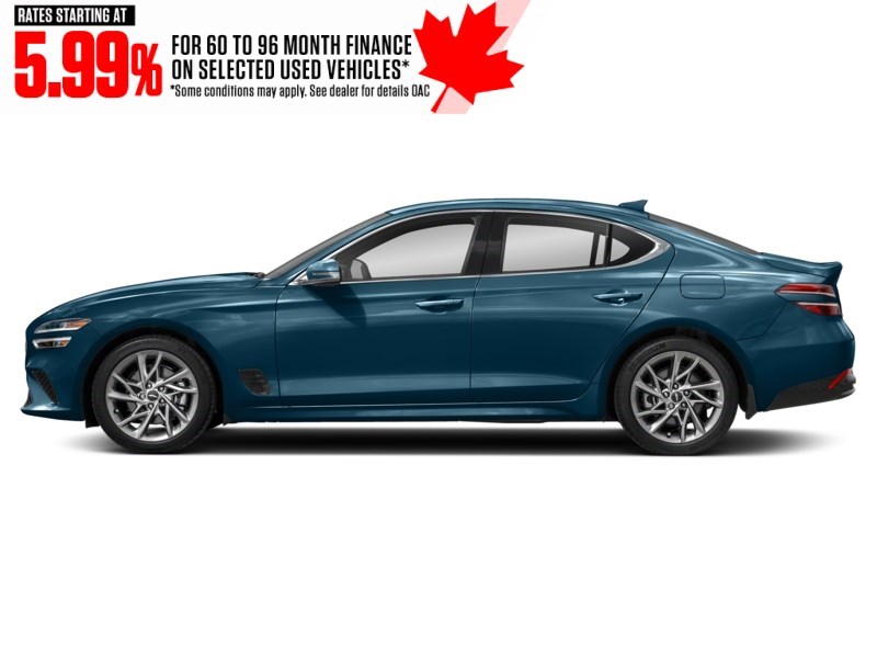 2022 Genesis G70 2.0T Advanced AWD Tasman Blue  Shot 35