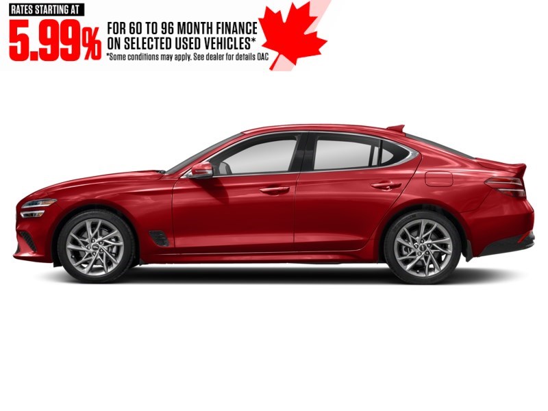 2022 Genesis G70 2.0T Advanced AWD Havana Red  Shot 47