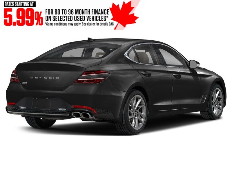 2022 Genesis G70 2.0T Advanced AWD Vik Black  Shot 14