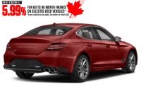 2022 Genesis G70 2.0T Advanced AWD Cavendish Red  Shot 24