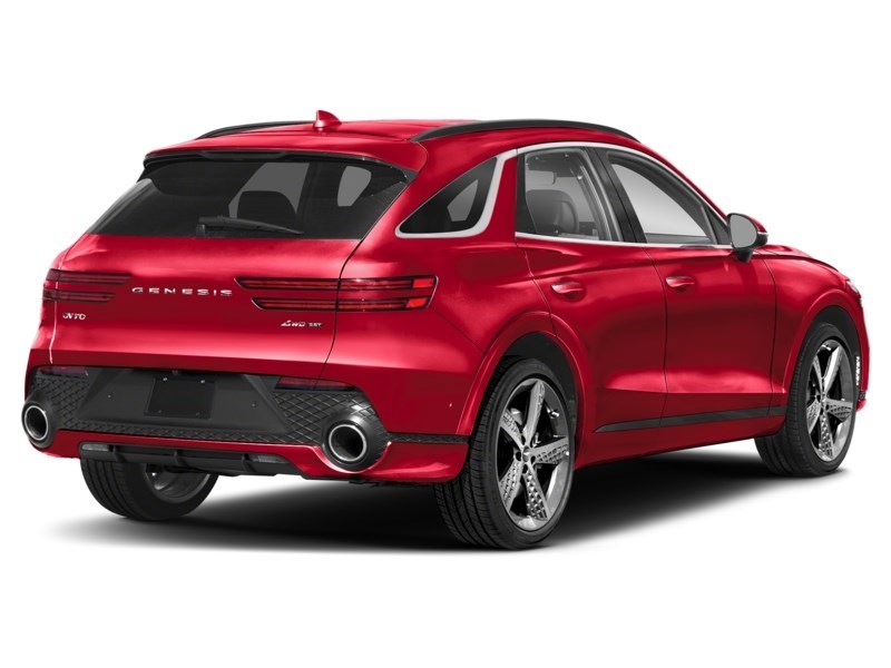 2022 Genesis GV70 3.5T Sport Plus Mauna Red  Shot 2