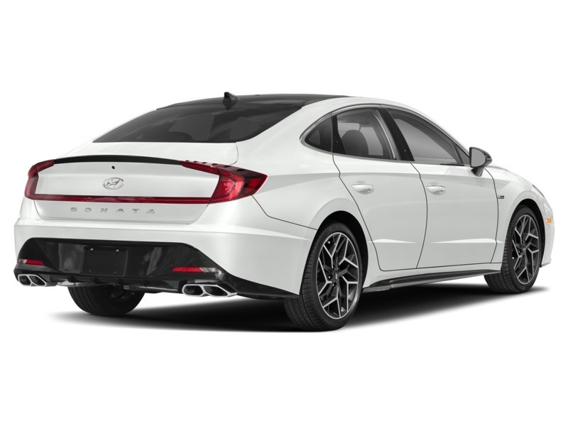 2023 Hyundai Sonata N Line Serenity White  Shot 2