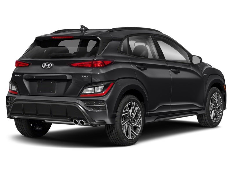 2022 Hyundai Kona 1.6T N Line AWD Phantom Black  Shot 2