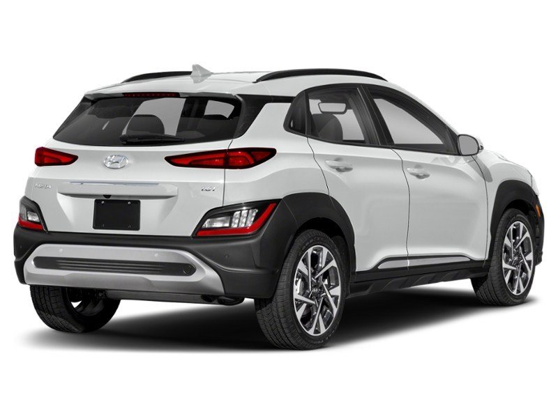2022 Hyundai Kona 2.0L Preferred AWD w/Sun & Leather Package Atlas White  Shot 2
