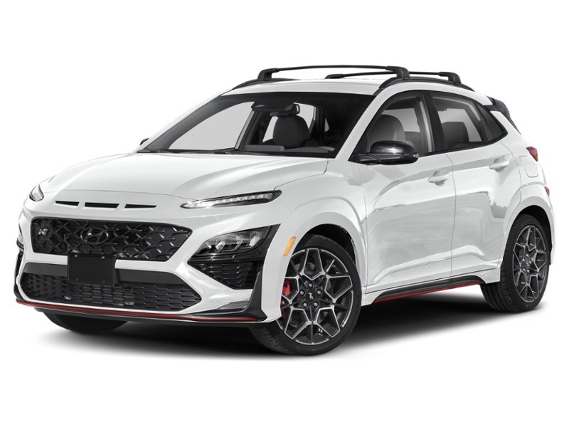 2022 Hyundai Kona N 2.0T FWD Atlas White  Shot 4
