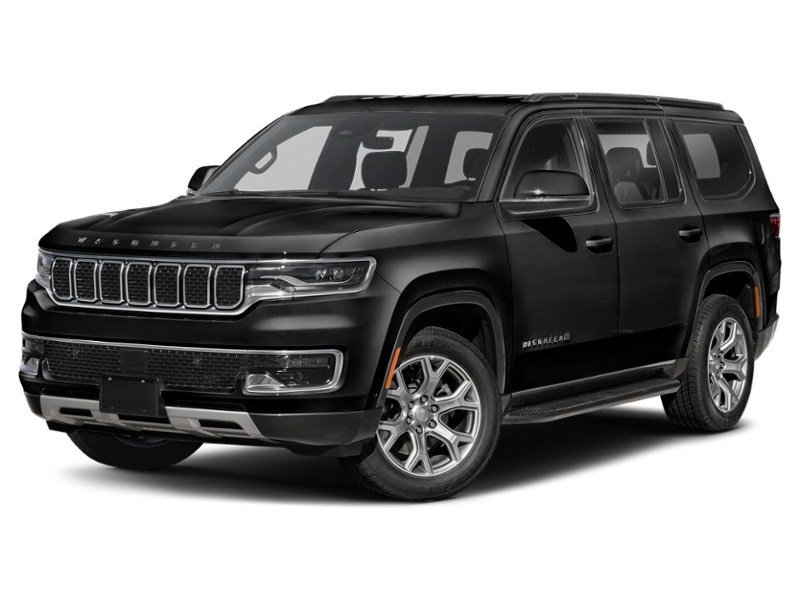 2022 Jeep Wagoneer Series III Diamond Black Crystal Pearl  Shot 4