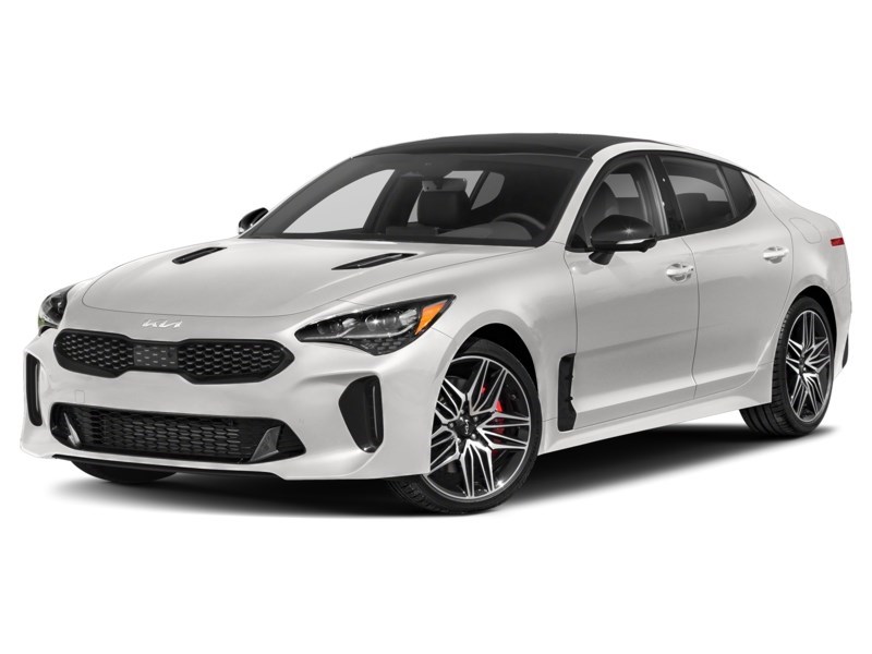 2022 Kia Stinger GT Elite AWD w/Suede Package Snow White Pearl  Shot 4