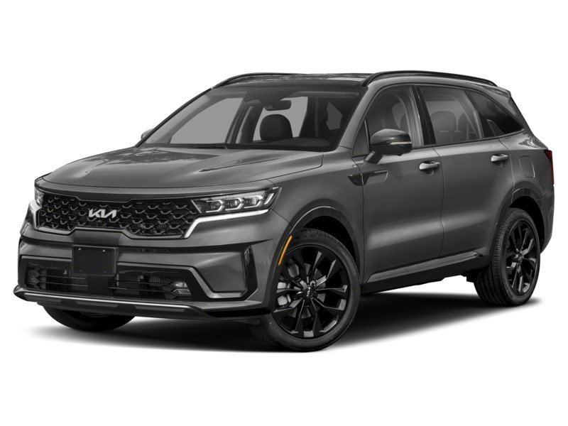 2022 Kia Sorento 2.5T SX w/Black Leather Gravity Grey  Shot 1