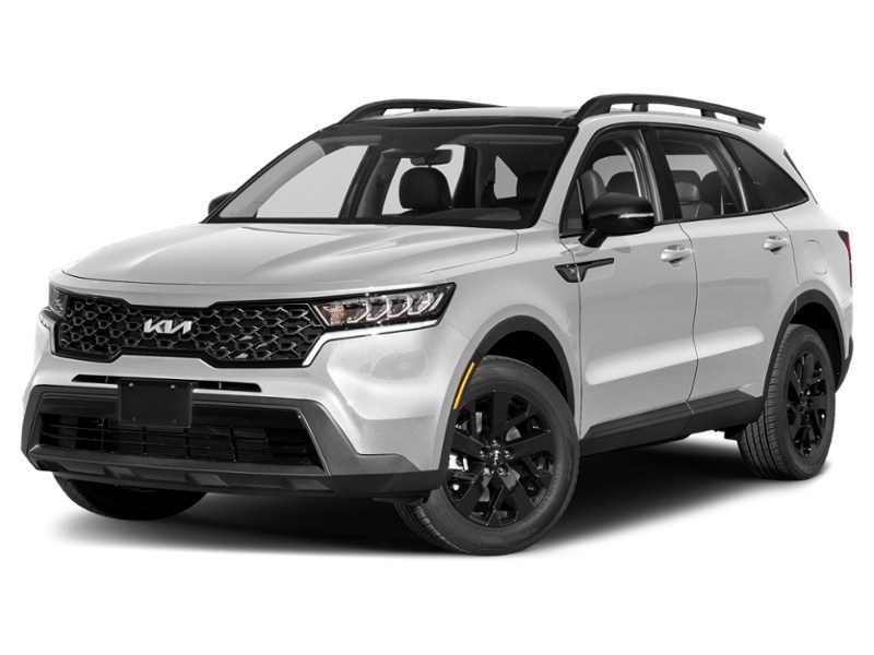 2022 Kia Sorento X-Line AWD Glacial White Pearl  Shot 4