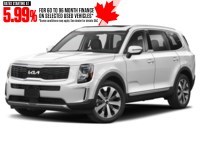 2022 Kia Telluride Nightsky AWD Glacial White Pearl  Shot 4