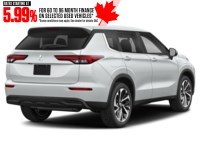 2024 Mitsubishi Outlander ES S-AWC White Diamond  Shot 6