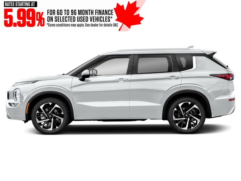 2022 Mitsubishi Outlander SEL S-AWC White Diamond  Shot 3