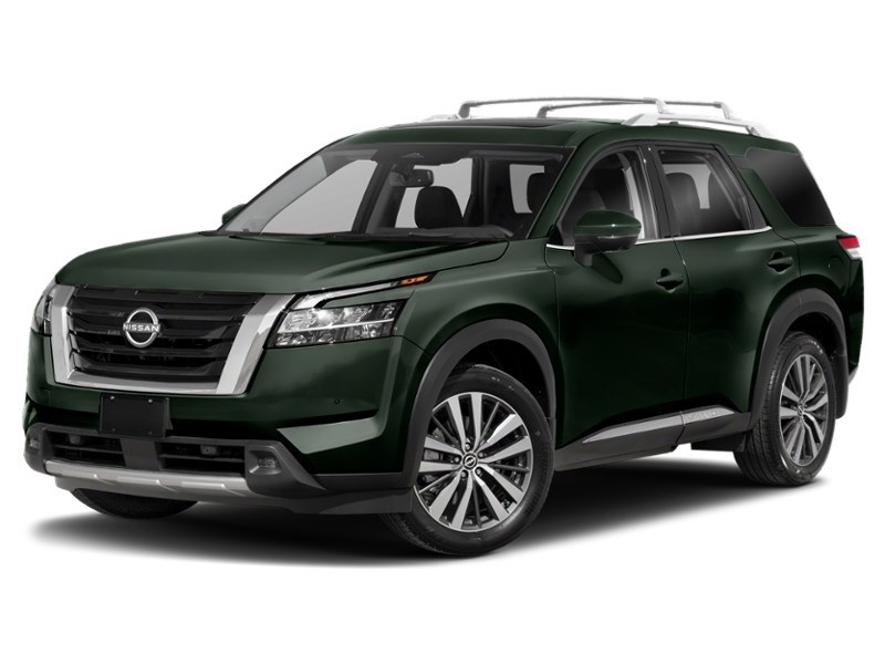 2023 Nissan Pathfinder Platinum 4WD Obsidian Green Pearl  Shot 10