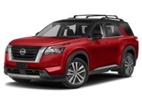 2023 Nissan Pathfinder Platinum 4WD Scarlet Ember Tintcoat/Super Black  Shot 41