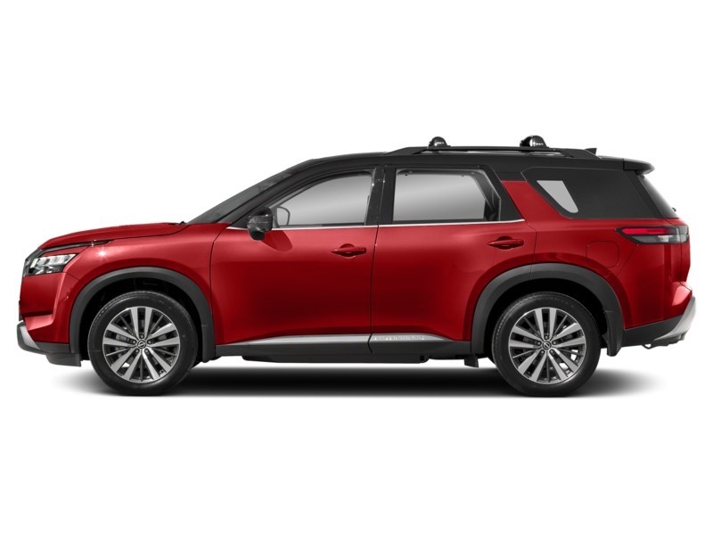 2023 Nissan Pathfinder Platinum 4WD Scarlet Ember Tintcoat/Super Black  Shot 40