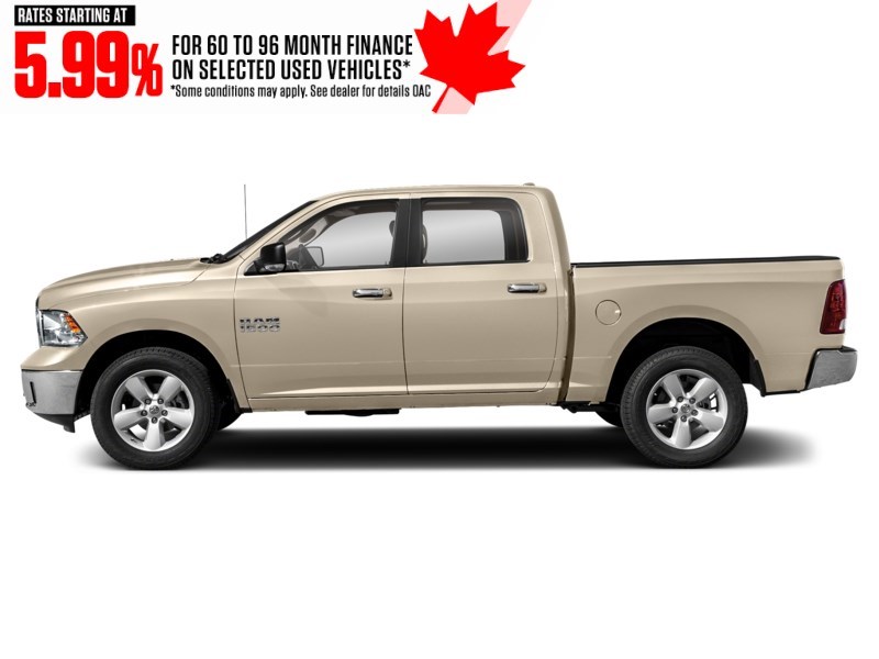 2023 RAM 1500 Classic SLT 4x4 Crew Cab 5'7" Box Light Cream  Shot 3