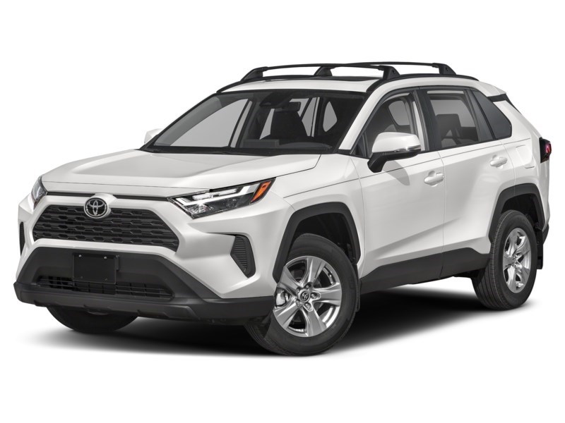 2022 Toyota RAV4 XLE AWD White  Shot 4