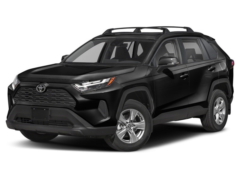 2022 Toyota RAV4 XLE AWD Midnight Black Metallic  Shot 23