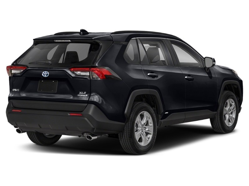 2022 Toyota RAV4 Hybrid Hybrid XLE AWD Midnight Black Metallic  Shot 6