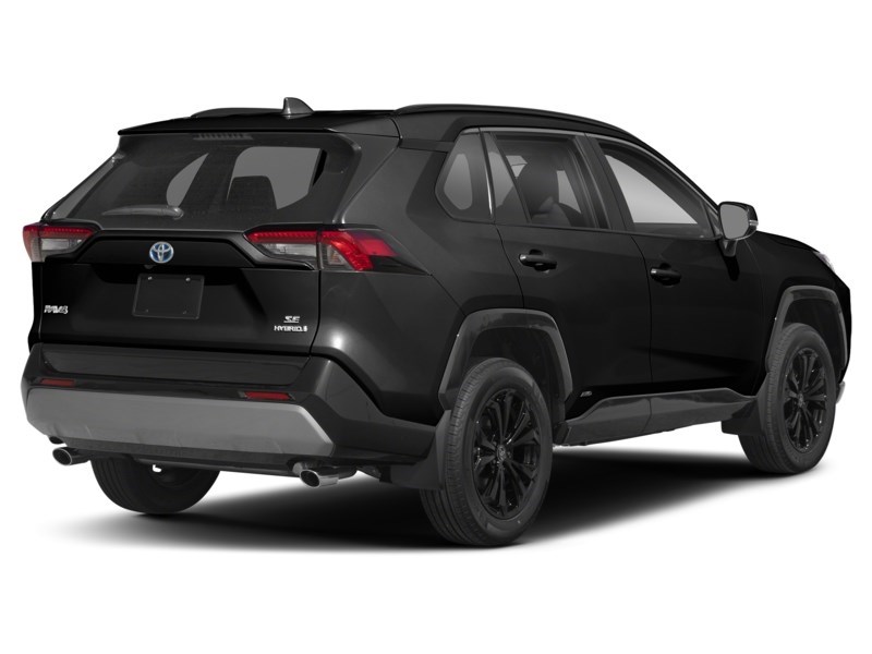 2022 Toyota RAV4 Hybrid Hybrid SE AWD Midnight Black Metallic  Shot 15