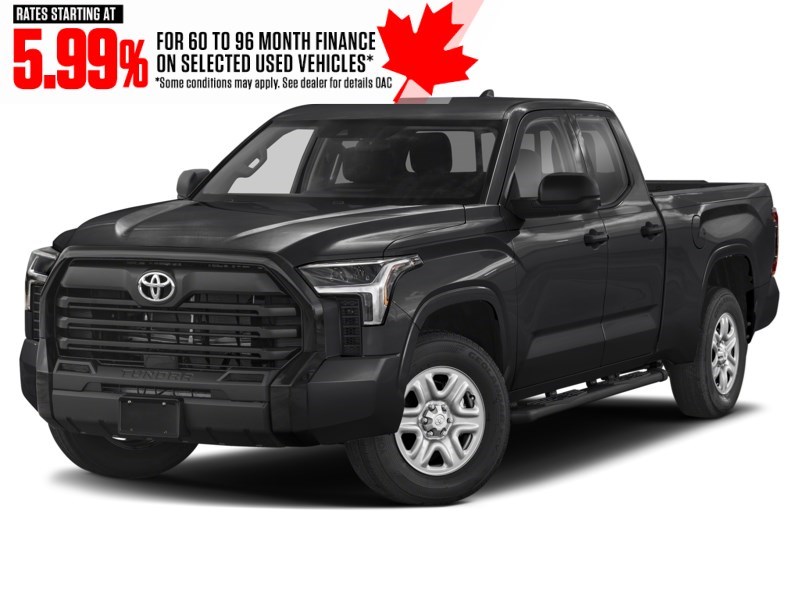 2022 Toyota Tundra 4x4 Double Cab Limited Midnight Black Metallic  Shot 14