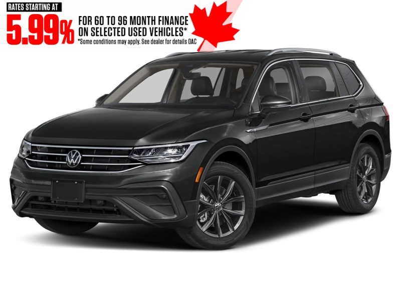 2022 Volkswagen Tiguan Comfortline 4MOTION Deep Black Pearl  Shot 11