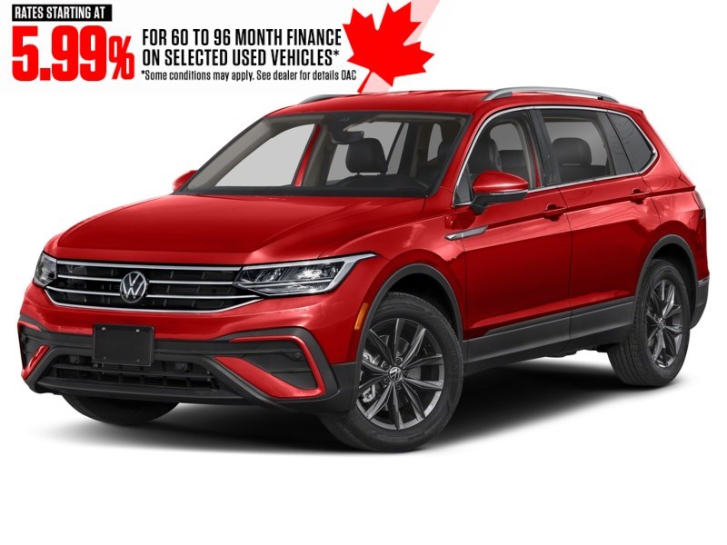 2022 Volkswagen Tiguan Comfortline 4MOTION Kings Red Metallic  Shot 26
