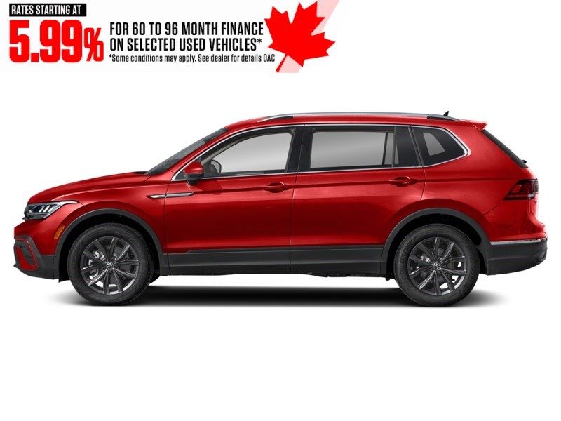 2022 Volkswagen Tiguan Comfortline 4MOTION Kings Red Metallic  Shot 30