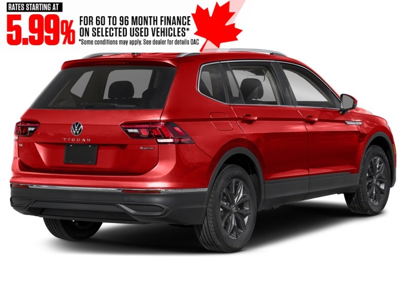 2022 Volkswagen Tiguan Comfortline 4MOTION Kings Red Metallic  Shot 31