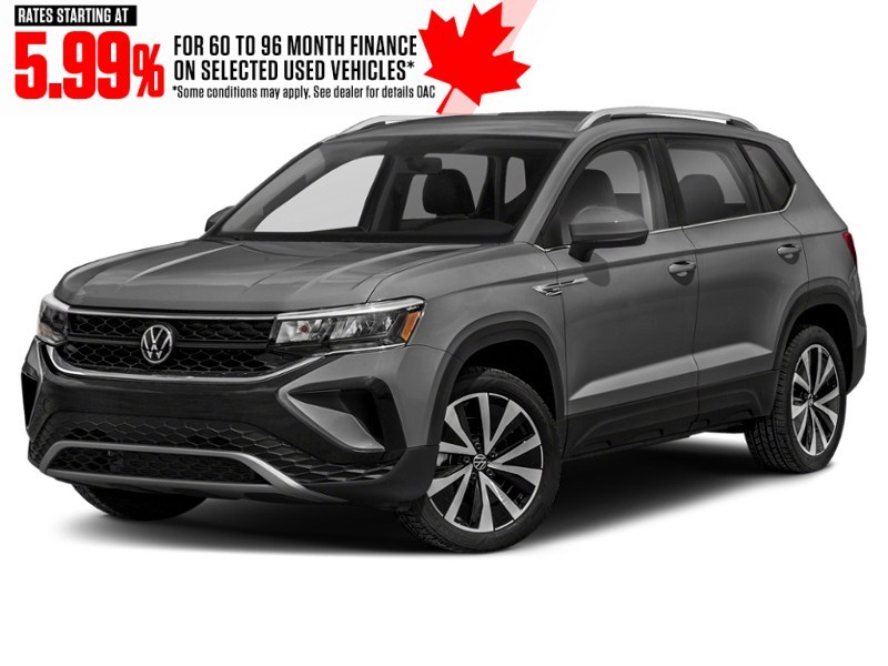 2024 Volkswagen Taos Comfortline FWD Platinum Grey Metallic  Shot 1