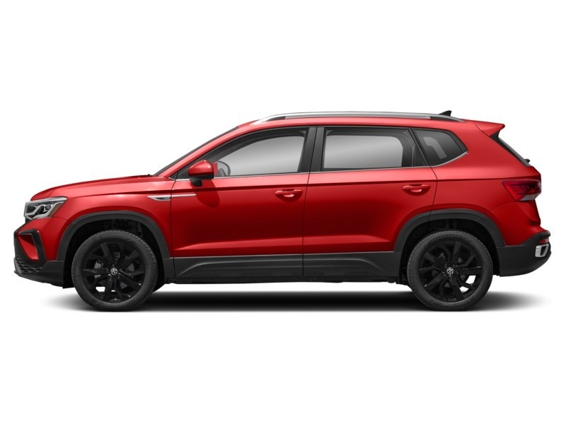 2023 Volkswagen Taos Highline 4MOTION Kings Red Metallic  Shot 45