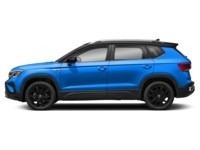 2023 Volkswagen Taos Highline 4MOTION Cornflower Blue Metallic with Solid Black Roof  Shot 59