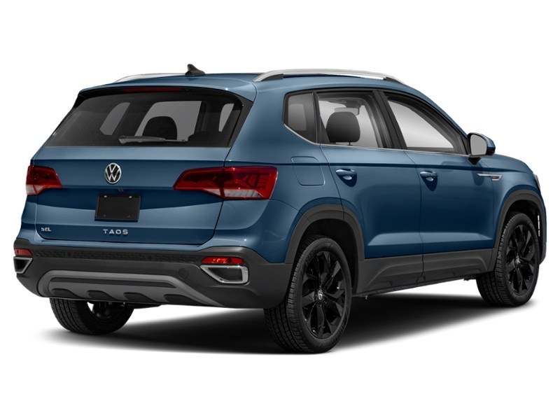 2024 Volkswagen Taos Highline 4MOTION Blue Dusk Metallic  Shot 2