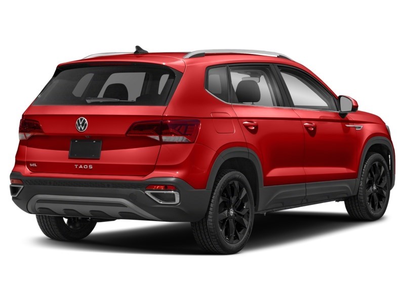 2023 Volkswagen Taos Highline 4MOTION Kings Red Metallic  Shot 44